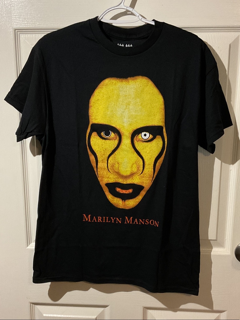 Marilyn Manson Black Short-Sleeve Graphic Tee